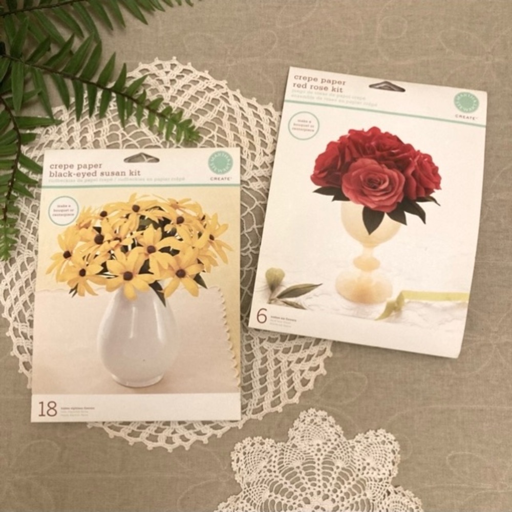 New Martha Stewart Flower Craft Kits Set